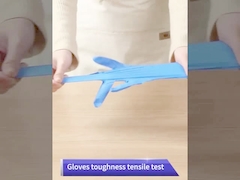 নীল এম এল এক্সএল নাইট্রিল ডিসপোজেবল গ্লাভস 100 পিসি/ বক্স জীবাণুমুক্ত হ্যান্ড গ্লাভস